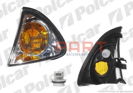 Фото Вказівник повороту передній Polcar (8124202E) зображення 1