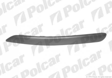Молдинг бампера Polcar 812607-5
