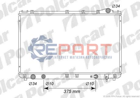 Радиаторы охлаждения Polcar 813308-8