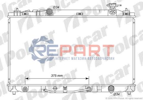 Радиаторы охлаждения Polcar 8138083K