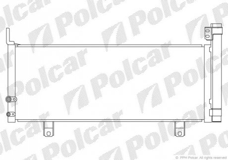 Радиаторы кондиционера Polcar 8138K8C3