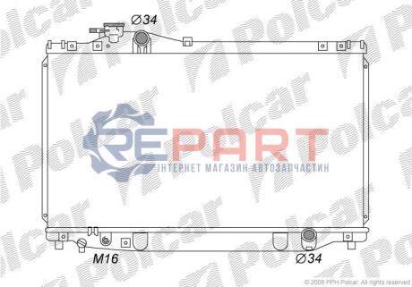 Радіатори охолодження Polcar 8161081K