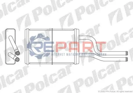 Фото Радіатор обігріву Polcar (8166N8-1) зображення 1