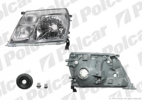 Фара основная Polcar 816709-E