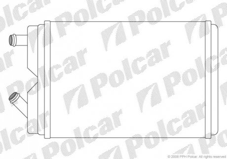 Радіатор обігріву Polcar 9032N8-1 (фото 1)
