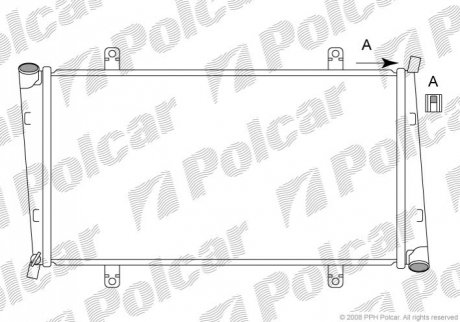 Радиаторы охлаждения Polcar 904008-4