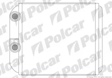 Радіатор пічки Polcar 9040N8A1 Купити в Україні