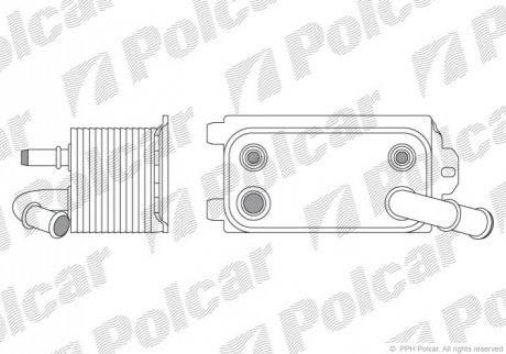 Радиаторы масла Polcar 9071L8-1