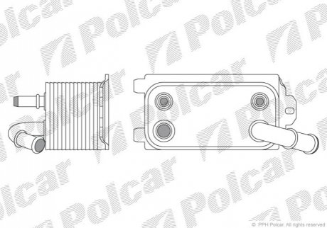 Радиаторы масла Polcar 9071L81X