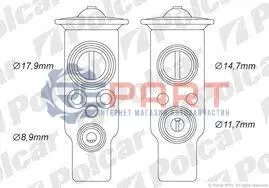 Стопорний клапан Polcar 9080KZ-1 Купити в Україні
