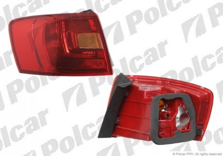 Фонарь задний Polcar 950388-E