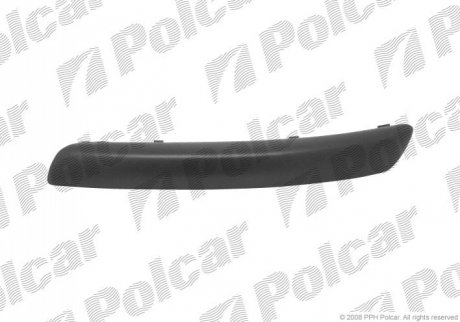 Накладка бампера лівий Polcar 951307-5 (фото 1)