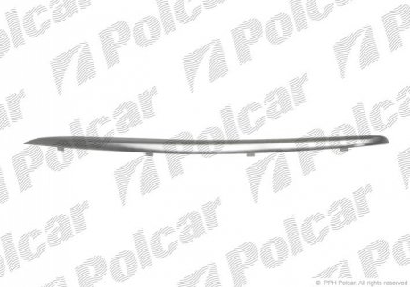 Накладка решетки бампера Polcar 951427-7