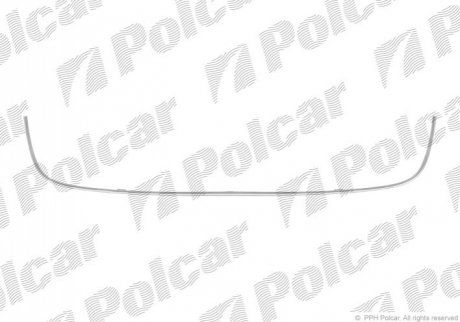 Накладка решетки бампера Polcar 951827-6