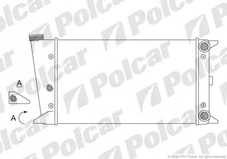 Радиаторы охлаждения Polcar 953108-6