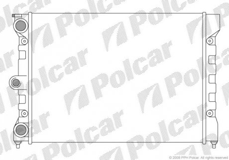 Радиатор Polcar 953408A1 (фото 1)