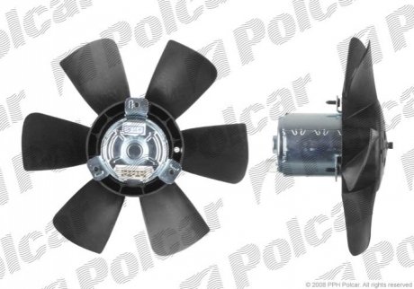 Вентилятор радиатора - (165959455T) Polcar 953423U1