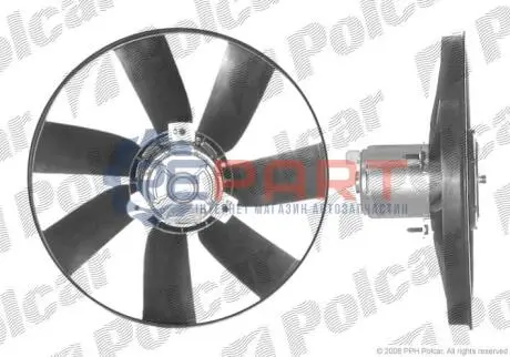 Вентилятор без корпусу Polcar 953823U1 Купити в Україні