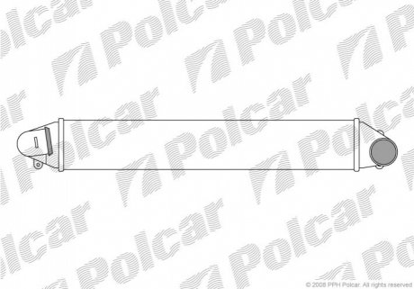 Радіатори повітря (Інтеркулери) Polcar 9550J82X (фото 1)