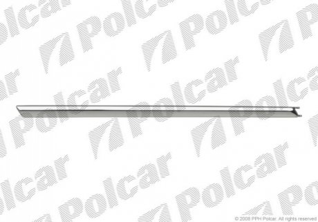 Молдинг бампера лівий Polcar 955596-7 (фото 1)