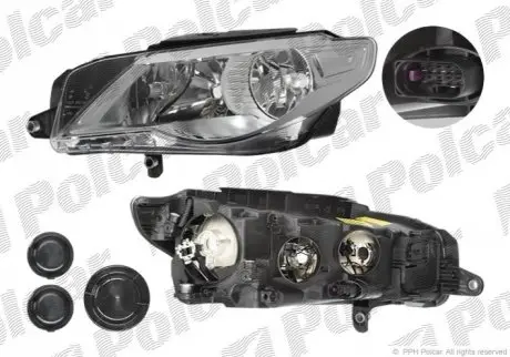Фото Фара основная Polcar (955609-E) изображение 1