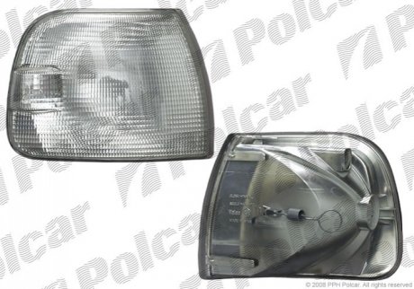 Указатель поворота левый vw transporter t4 96-03 000034199 Polcar 956719E