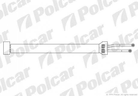 Радиаторы масла Polcar 9582L82X