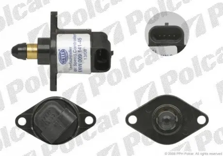 Регулятор холостого хода Peugeot 1.6-2.0 306/405/406 Polcar E05-0015 Купить в Украине