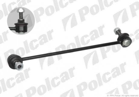 Стойка стабилизатора прав - KI-129 (0K2N134150A) Polcar KI129
