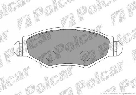 Тормозные колодки Polcar S70-0070