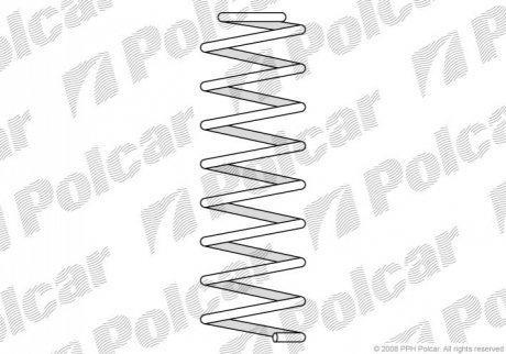 Пружина Polcar ST405706 (фото 1)