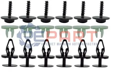 Набір монтажних кліпс бампера Polcar ZPZ32C1 Купити в Україні