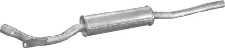 Резонатор Audi Coupe 80-82/80 73-86/ VW Passat 77-88/Santana 81-86 1.6 POLMOSTROW 01.03