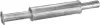 Фото Резонатор Audi 100/200 84-91 2.2-2.3 POLMOSTROW (0185) зображення 1