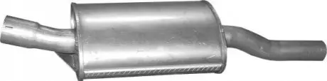 Глушитель выхлопных газов 03.123ALU ЊRODKOWY BMW 3 E46 1.9 98-02 POLMOSTROW 03123