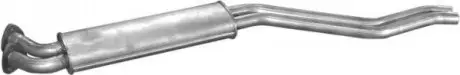 Резонатор BMW E30 83-87 323i POLMOSTROW 0340