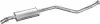 Резонатор Citroen ZX 1.4i.1.6i.1.8i.1.5D.1.9D/Peugeot 306 91-98 POLMOSTROW (0406) изображение 1