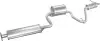 Система (глушник+два резонатора) Daihatsu Cuore 0.8 90-98 POLMOSTROW (0626) зображення 1