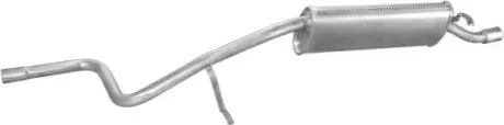 Глушник Fiat Uno 0.9/1.0 99 POLMOSTROW 07176