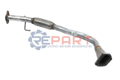 Труба приемная(с гофрой) Fiat Doblo 1.9Diesel 09/00-05 POLMOSTROW 07318 Купить в Украине