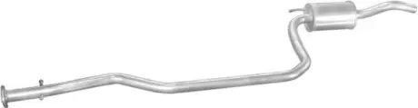 Резонатор Mazda 121 96-/Ford Fiesta 95-98 1.25/1.3i kat POLMOSTROW 08162