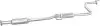 Резонатор Honda Civic 87-91 1.3/1.4 3/4D POLMOSTROW (0948) зображення 1