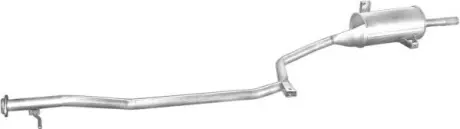 Глушитель Hyundai Pony 89-94/Excel 89-94 1.3/1.5 HB POLMOSTROW 10011