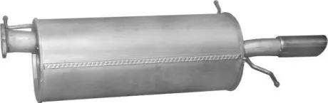 Глушитель задний POLMOSTROW 12209