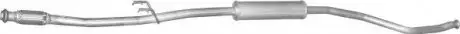 Резонатор Peugeot 206 1.4i 16V Hatchback 11/03-06 (пр-во Polmostrow) POLMOSTROW 1917