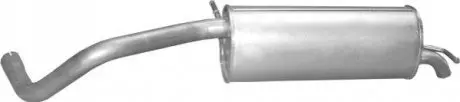 Глушник Skoda Fabia 1.9TDi hat. 03,VW Polo 1.9TDi hat. 03-06 POLMOSTROW 2450