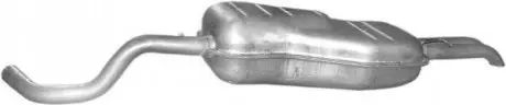 Глушник Skoda Octavia 1.8i-20V,2.0i/Seat Toledo 1.8i Turbo-20V 98-05/VW Bora1.6FSi 01-05,2.0i 98-05/Golf IV 1.6FSi 01-06,2.0i 99-06 POLMOSTROW 2455 Купити в Україні