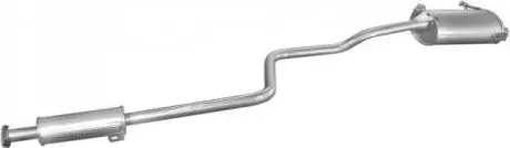 Система (глушник+резонатор) Suzuki Swift 1.0i/1.3i POLMOSTROW 2532