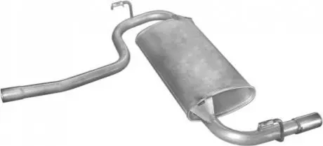 Глушитель Suzuki Baleno POLMOSTROW 2560