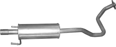 Труба вихлопна њrod. TOYOTA Prius POLMOSTROW 2600